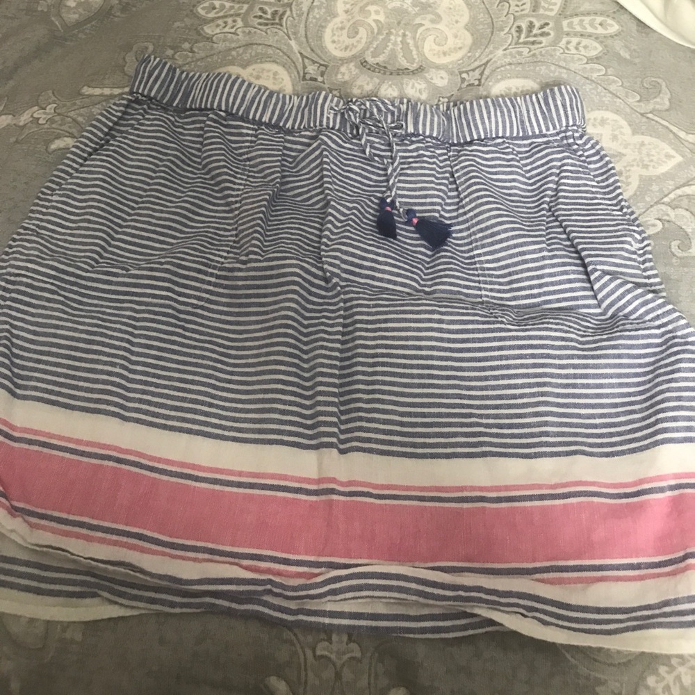 Vineyard vines striped skirt